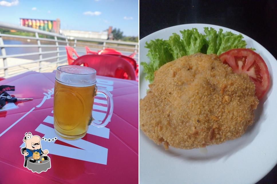 Comida em Merlin Gastropub