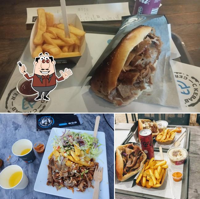 Sandwich de porc effiloché à C KEBAB & H PIZZA Roissy