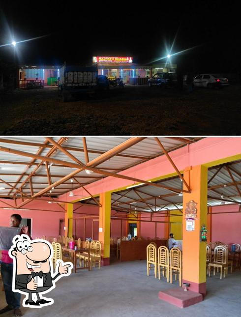 Look at this pic of Rajpath Dhaba family restaurant
