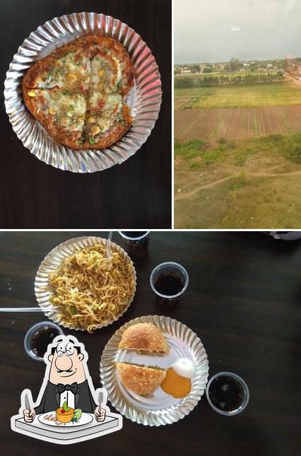 The restaurant's food and exterior