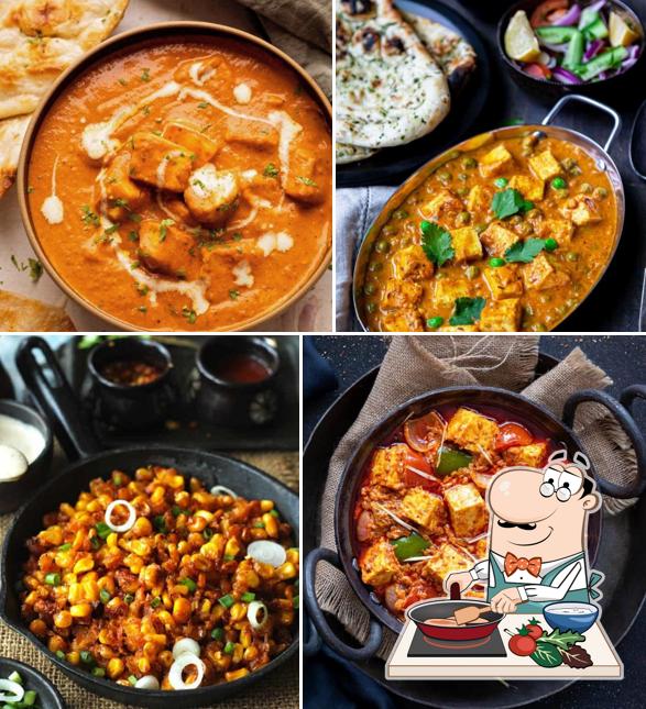 Chicken curry at केसर ढाणी