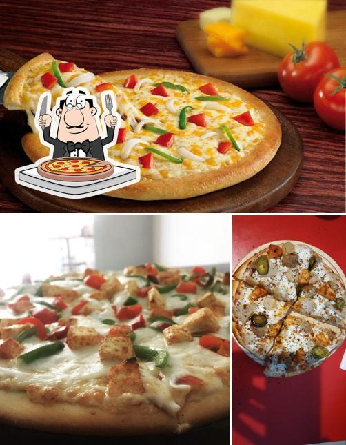 Try out various types of pizza