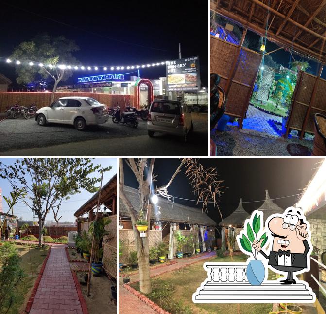 Check out how The Hungry Hut - Non Veg & Veg Restaurant in Behror looks outside