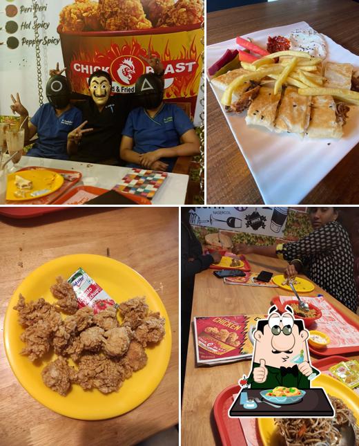 Meals at Dessi Cuppa & Chickblast l