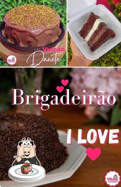 Bolo de chocolate em Vilma, tem bolo?