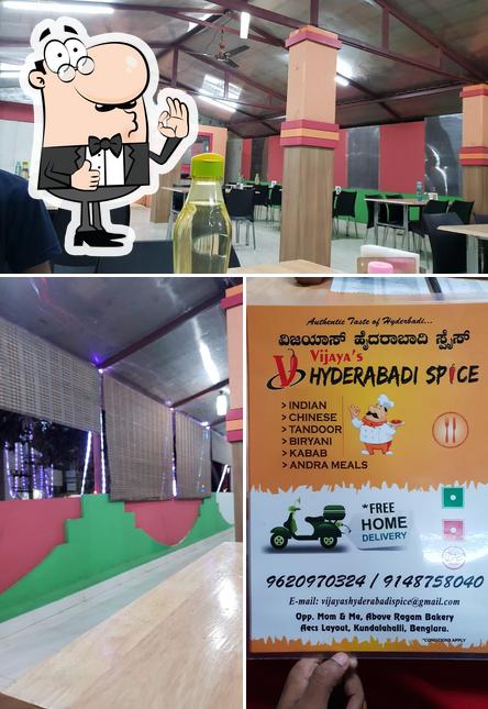 See this pic of Vijaya's Hyderabadi Spice