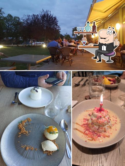 Installez-vous à l'une des tables de Bistrot Constant