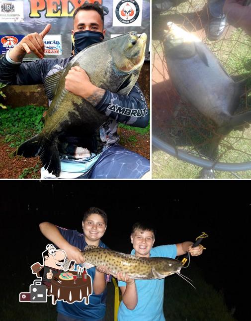 Pesqueiro Shopping Do Peixe oferece um menu para amantes de frutos do mar