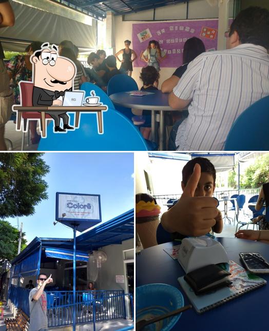 Veja imagens do interior do Sorvetes Colorê Barão Geraldo