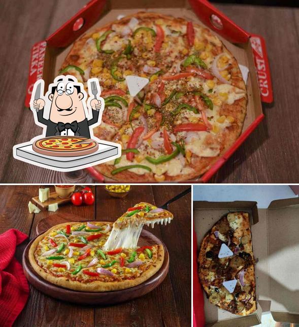 Pick different kinds of pizza