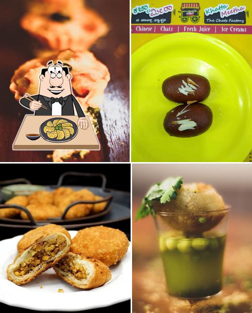 Gyoza at Khatta meetha the chats factory