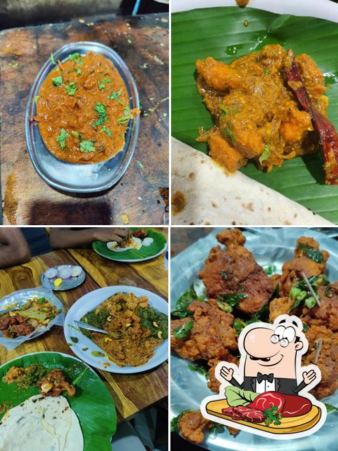 There’s a variety of dishes for meat lovers