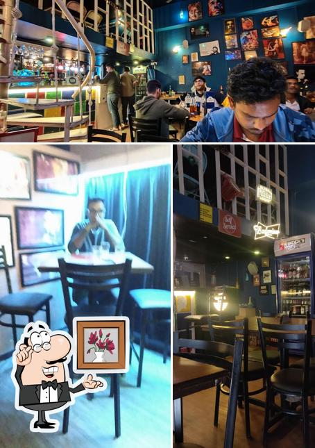 The interior of National 360