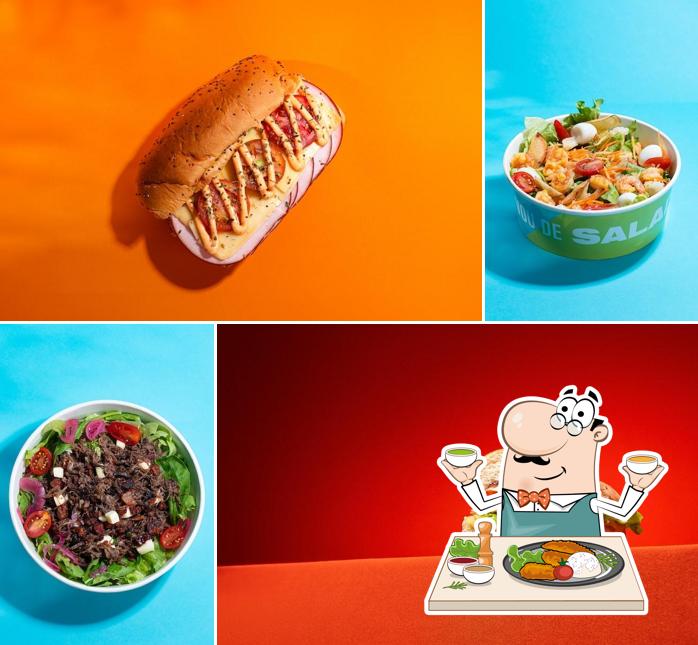 Platos en Take a Juice - Sul