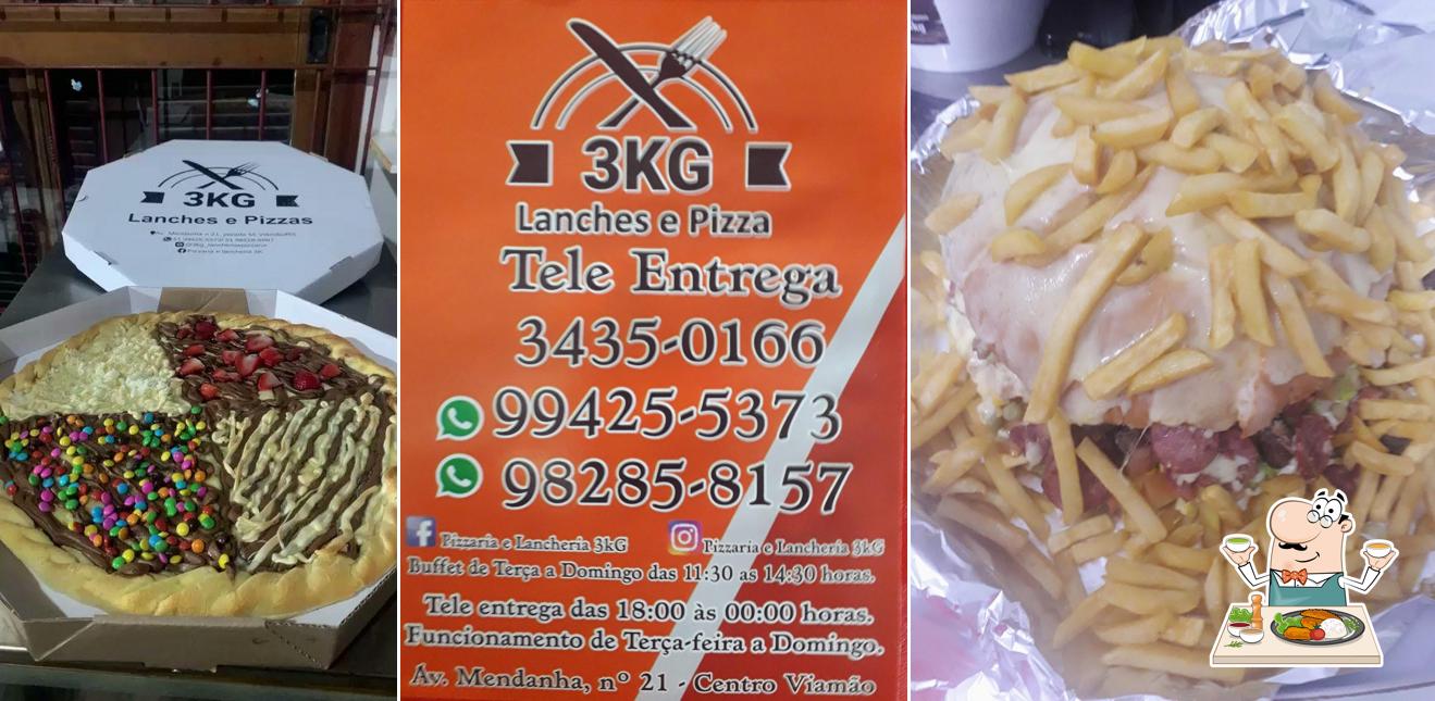 Platos en 3KG Lancheria e Pizzaria