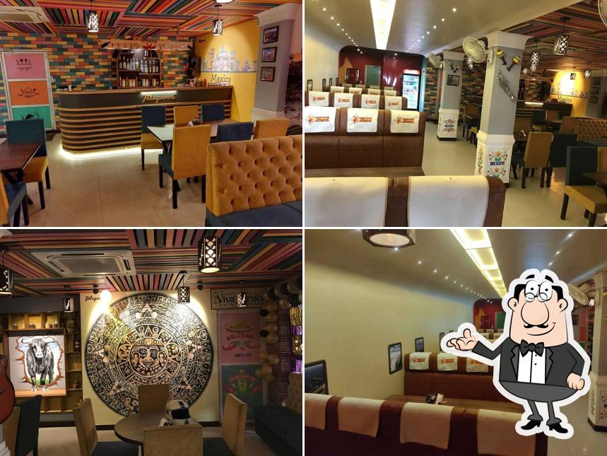 The interior of Mr.Jalapenos