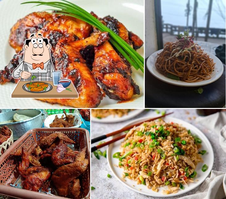 Chicken wings at Tsheyang's Restaurant