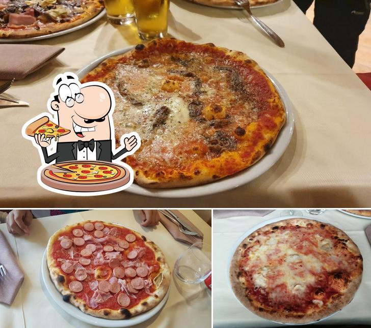 Prenditi tra le svariate varianti di pizza