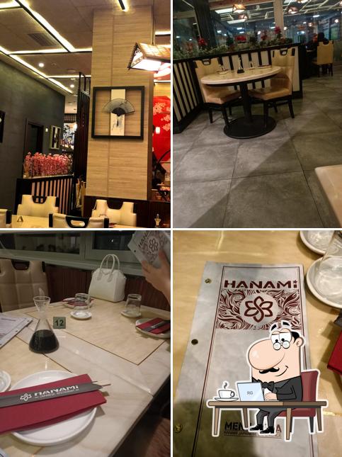 Gli interni di Hanami Japanese Restaurant Macerata