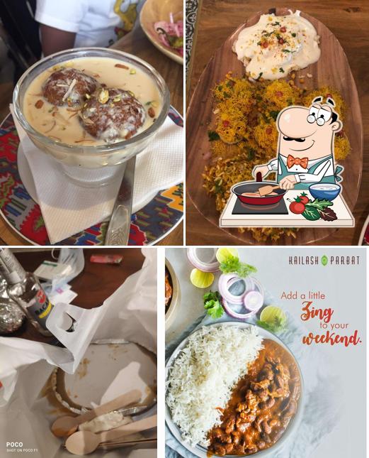 Chicken curry at Kailash Parbat