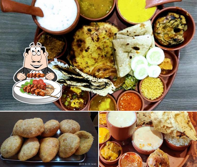 Food at राजस्थानी ढाबा (शुद्ध एवं शाकाहारी भोजनालय)