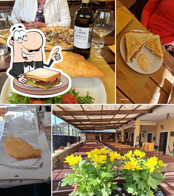 Toast al formaggio al ServoLa Pizza e Panini