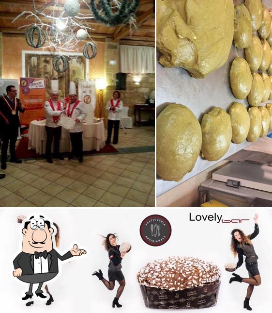 Tra le varie cose da Lovely Bar si possono trovare la interni e cibo