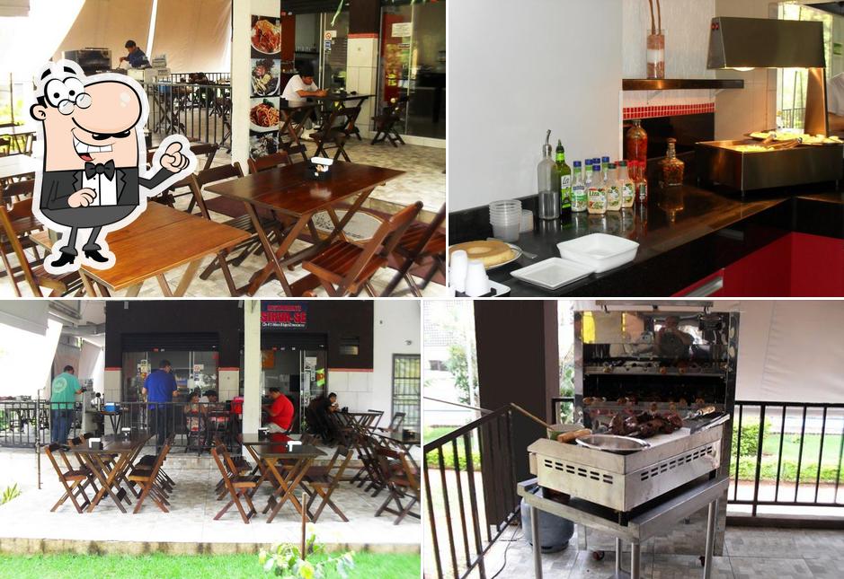 O interior do Sirva-se