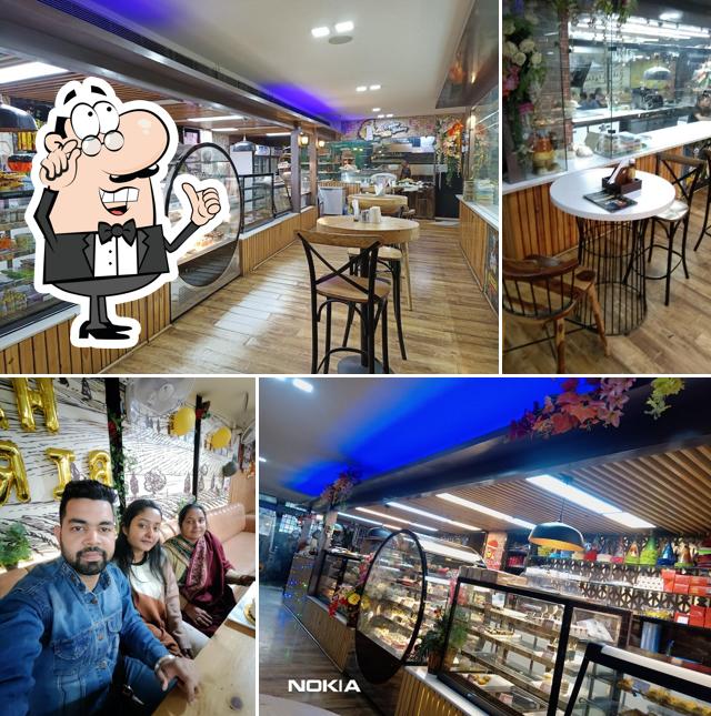 The interior of ROYAL LIVE BAKERY & RESTAURANT - BAKERY IN HISAR