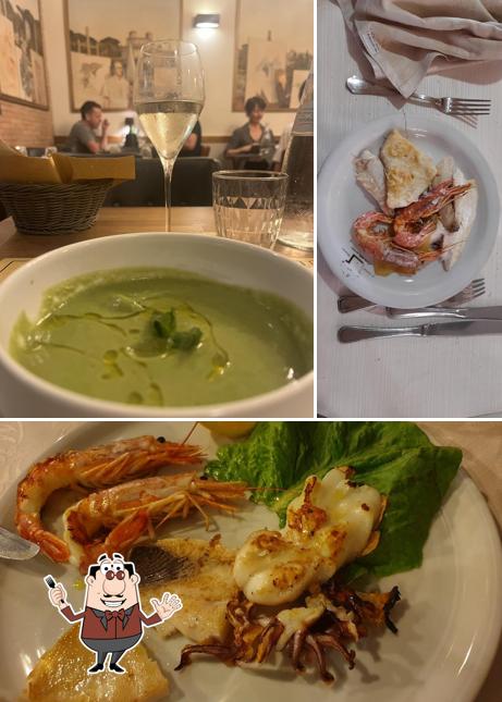 Platti al Ristorante Gran Sasso