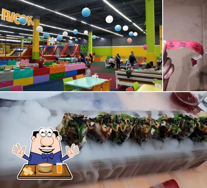 Nourriture à Crazy Land Dnipro (Крейзі Ленд Дніпро)