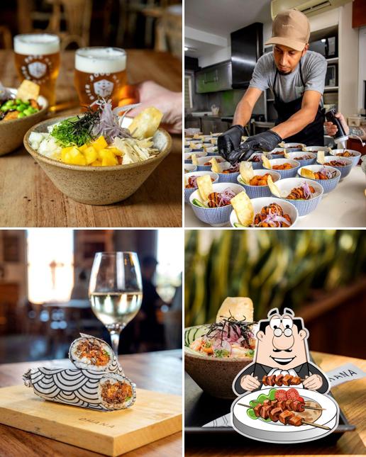 Platos en Ohana Poke & Rolls - Carlos Gomes