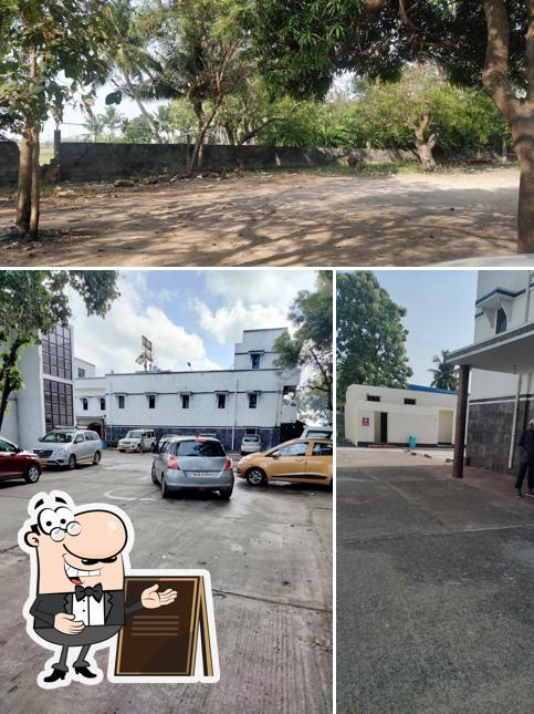 Take a look at the outside part of Highway Inn