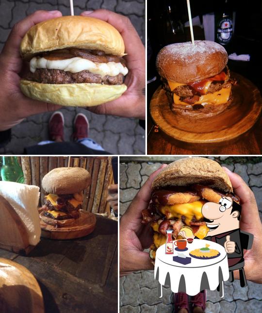 Peça um hambúrguer no Surfs Burger