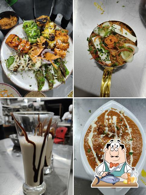 Grilled salmon at HOTEL RAMAYANA