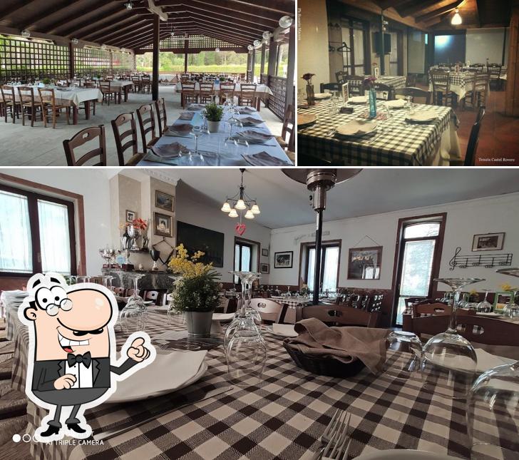 Dai un'occhiata agli interni di Castel Rovere