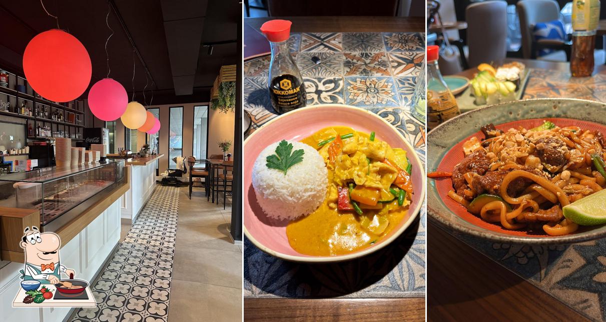 Pollo al curry al chops. l sushi & more