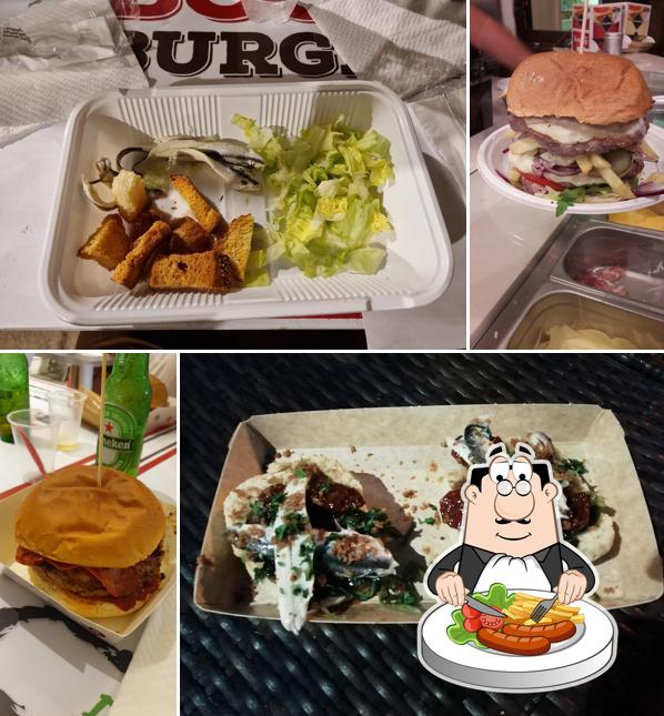 Panino con maiale stirato al Bojo Fish/Burger