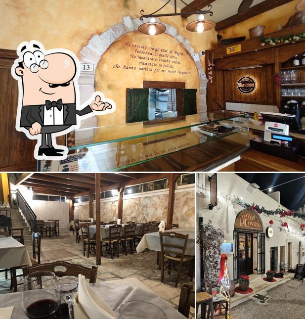 Gli interni di Pozzo Contino