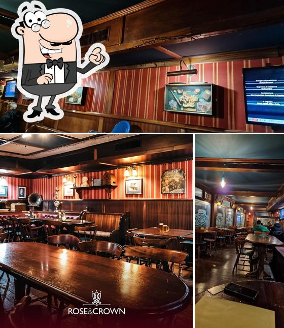 Gli interni di Rose & Crown Pub San Sebastiano