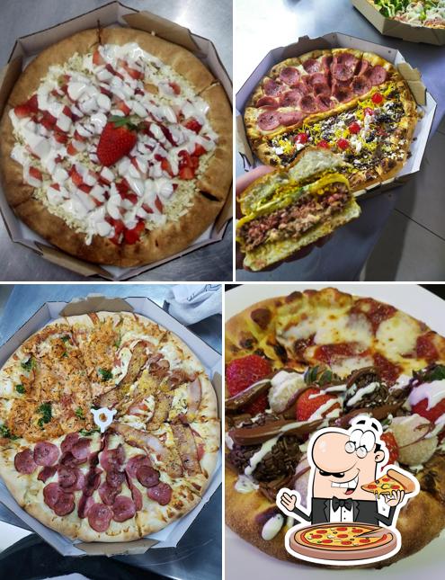 Consiga diversos estilos de pizza