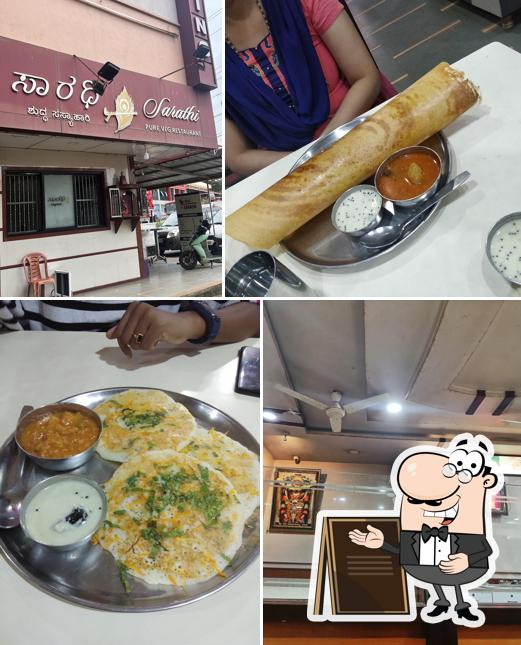 Check out how Sarathi Pure Veg Restaurant looks outside
