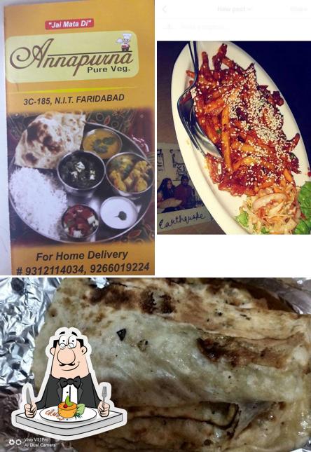 Food at Annapurna Pure Veg