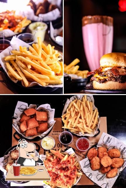 Batata frita em Smash do Cabo Hamburgueria