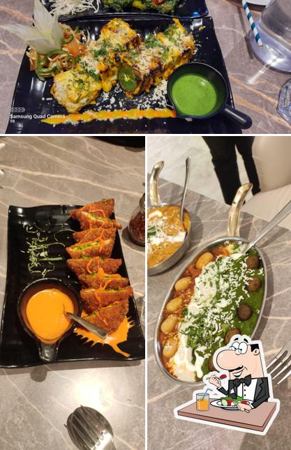 Food at Red Chilly Fine Dine Restro