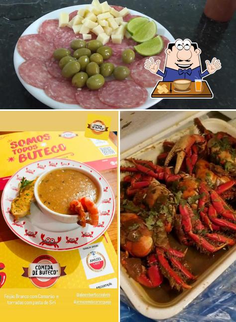 Sopa de moluscos em Armazém Do Caranguejo