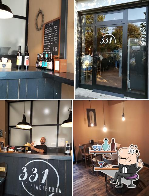 L'intérieur de 331Piadineria