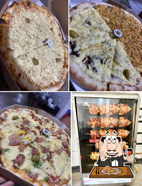 Peça pizza no Restaurante e Pizzaria Frango Assado