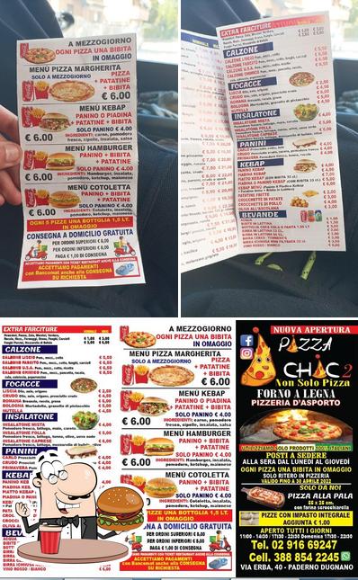 Prenditi un hamburger a Pizza Chic 2