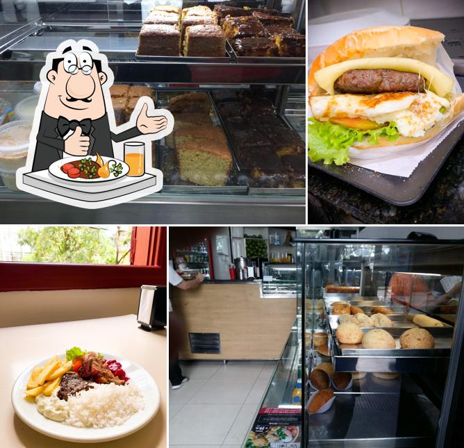 Comida em Victor Café